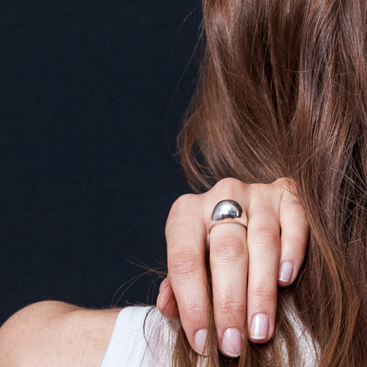 Bague BULLE - argent