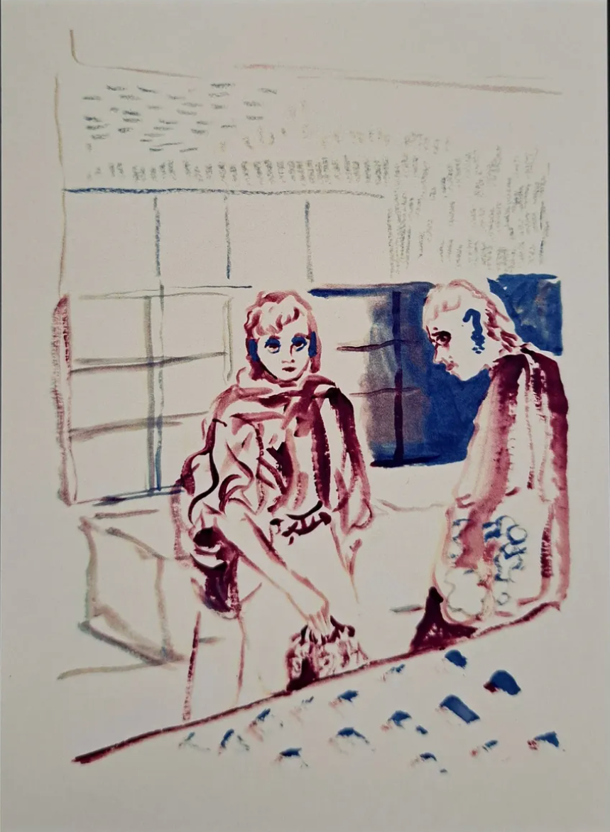 carte postale KAEL MERCADER