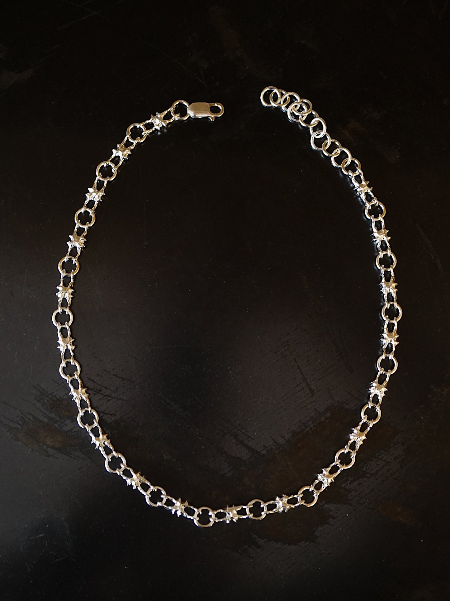 MICROC sterling silver choker necklace