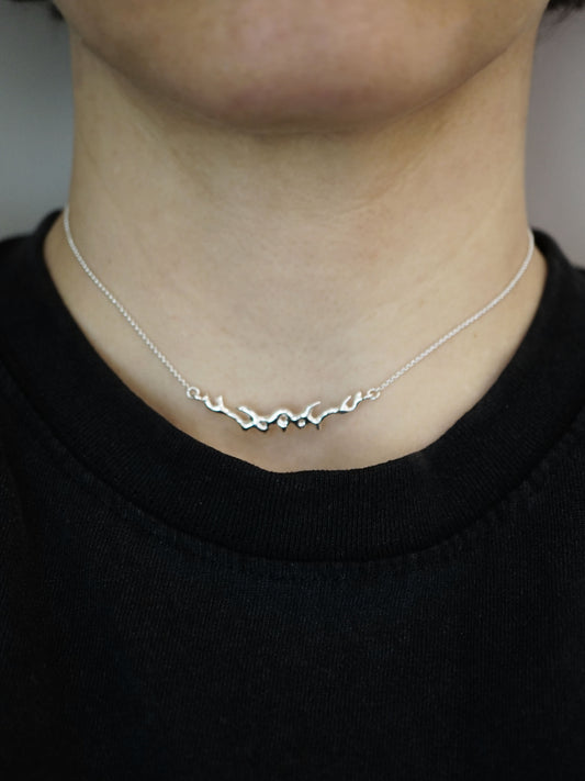 sterling silver TRAMPSTAMP necklace