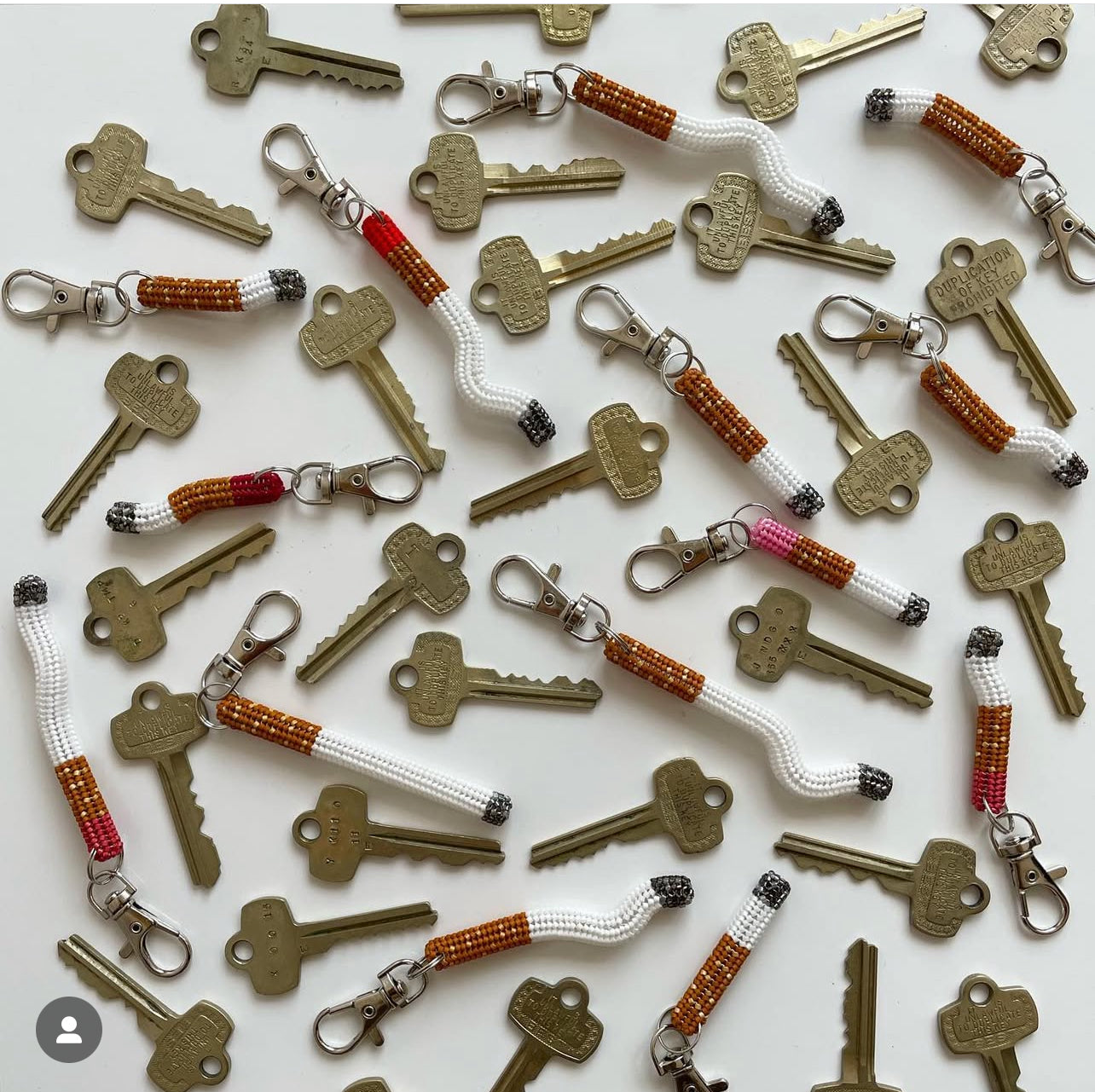 porte-clef cigarette - WASTED EFFORT