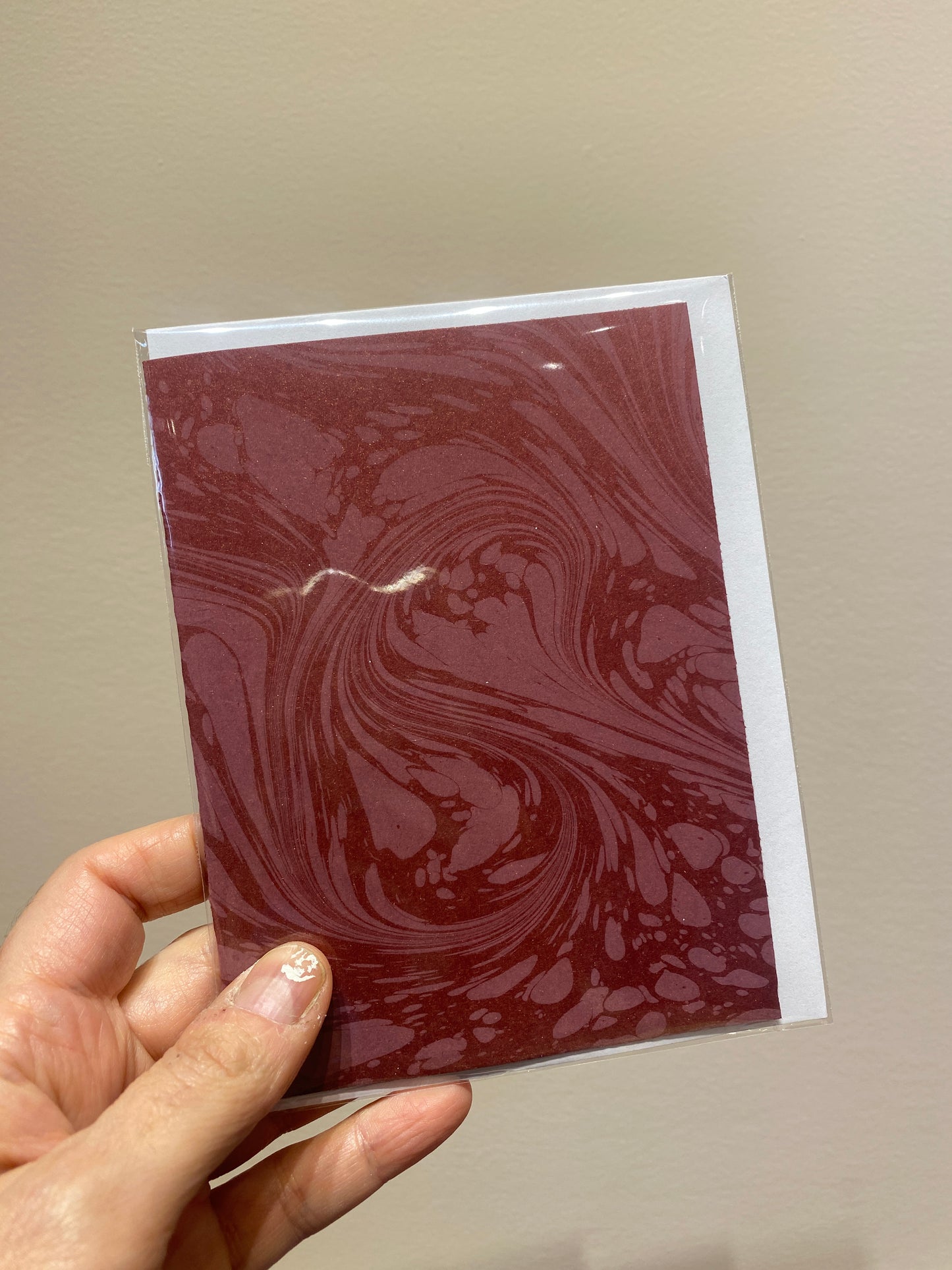 Carte de souhaits - FEUILLES