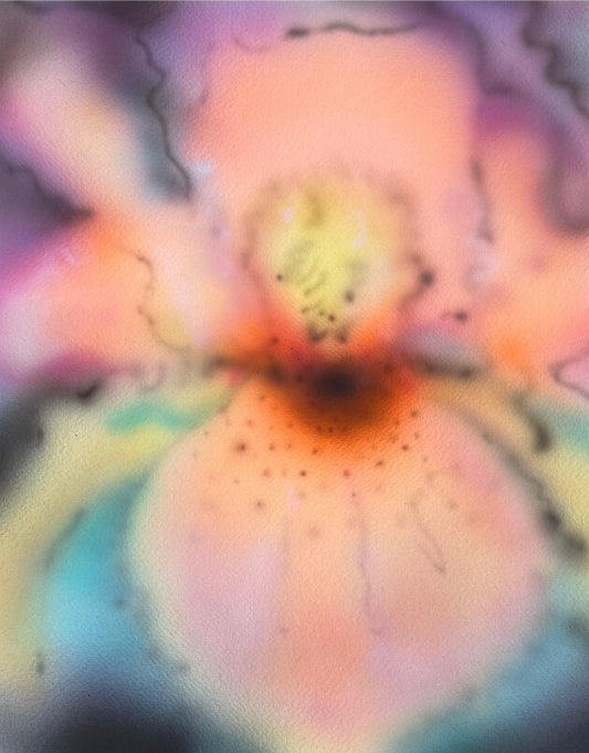 print ORCHID FLOW - MF BAE