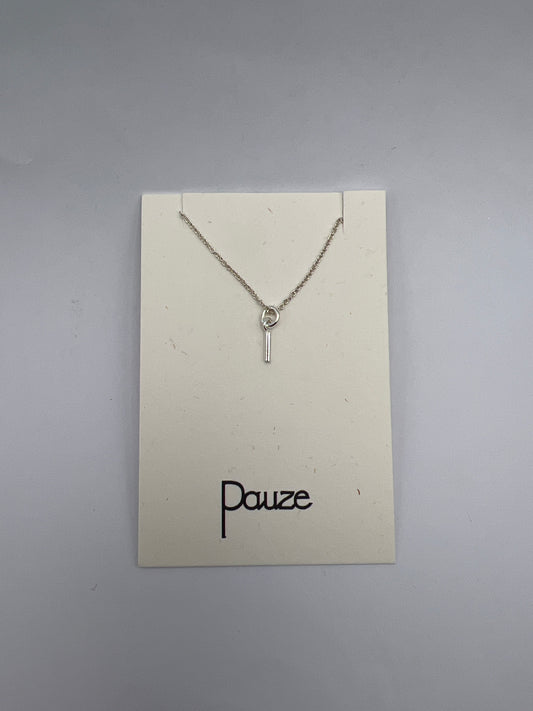Petits pendentifs ligne ou medaillon - argent sterling