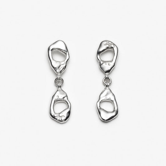 Boucles d'oreilles MARINA - argent