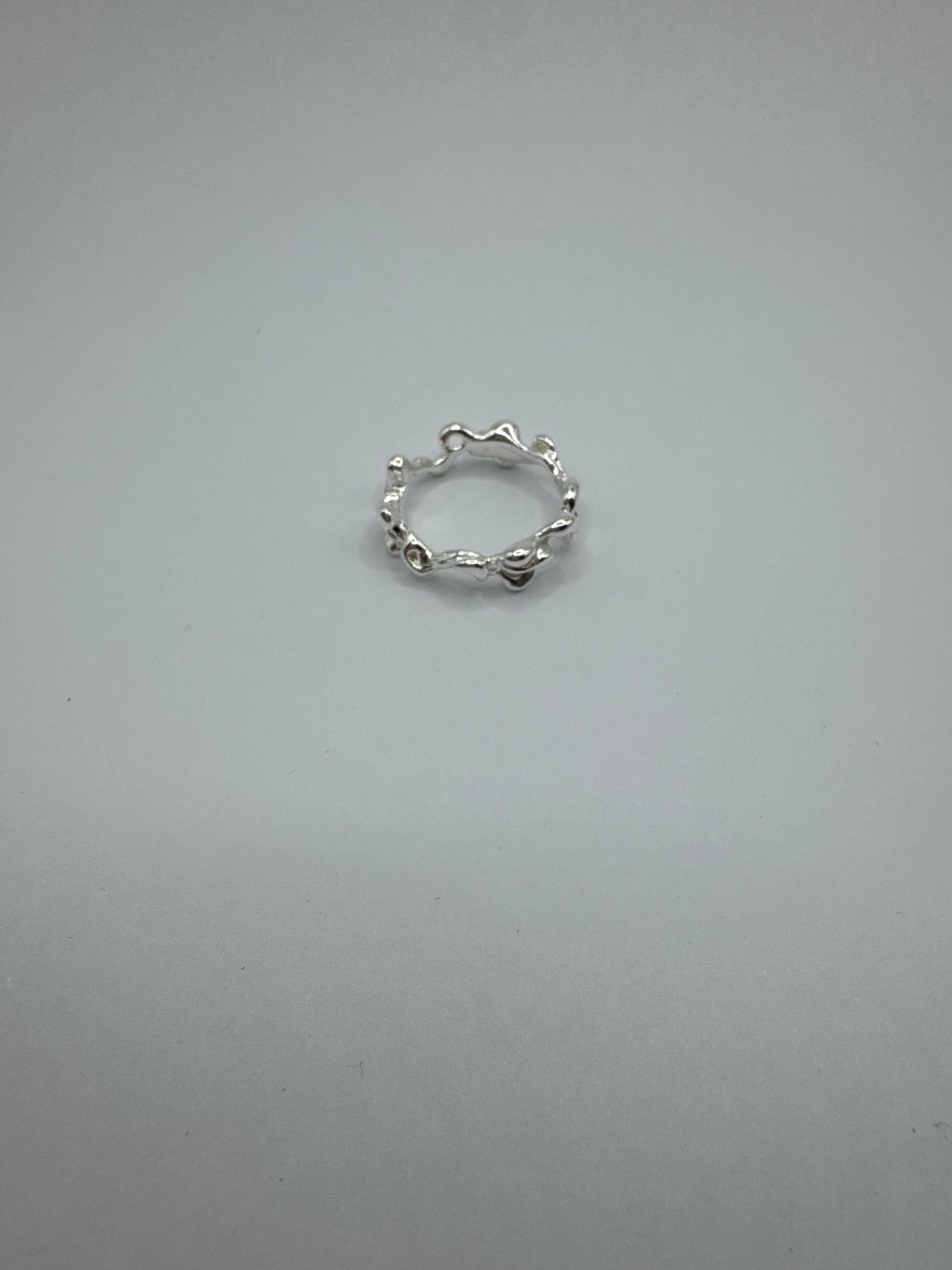 sterling silver OOAK silver rings MOVE