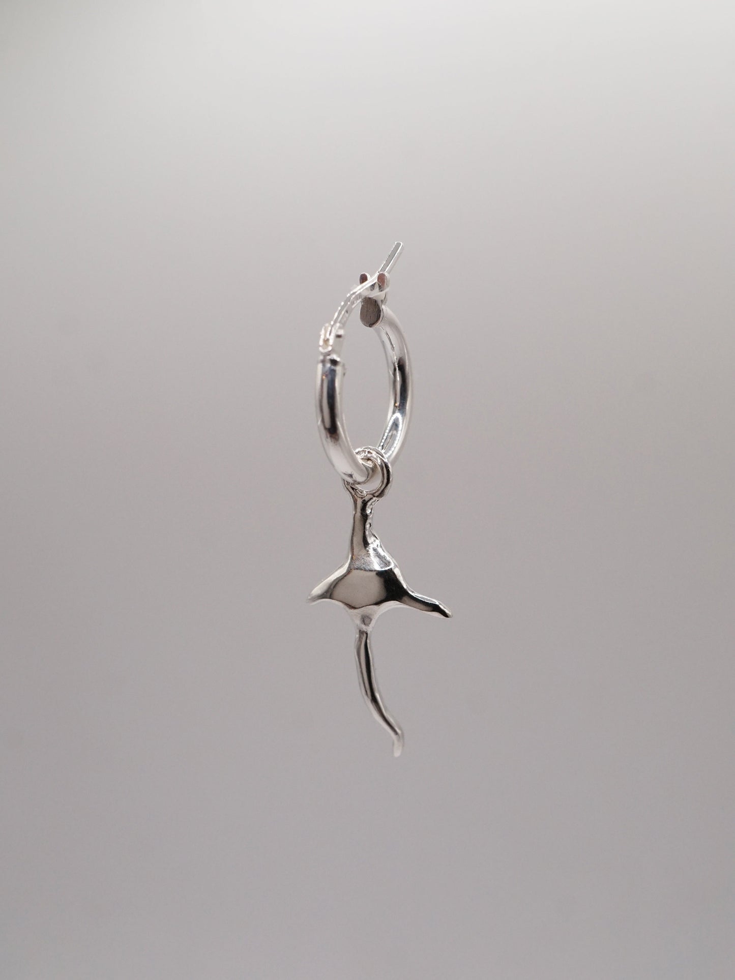 sterling silver SPINULE hoops