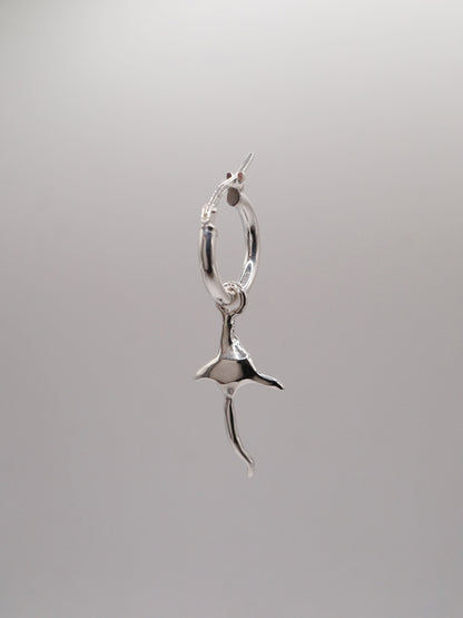 sterling silver SPINULE hoops