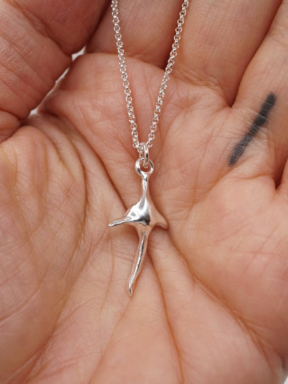 sterling silver SPINULE pendant necklace