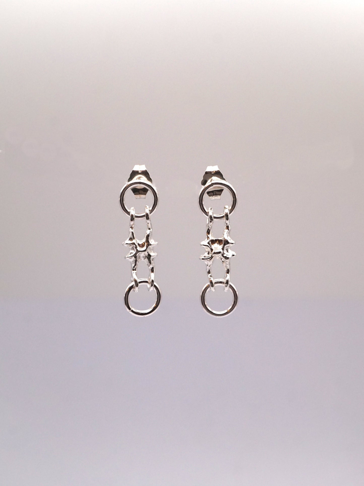 sterling silver MICROC earring