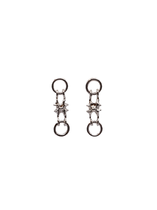 sterling silver MICROC earring