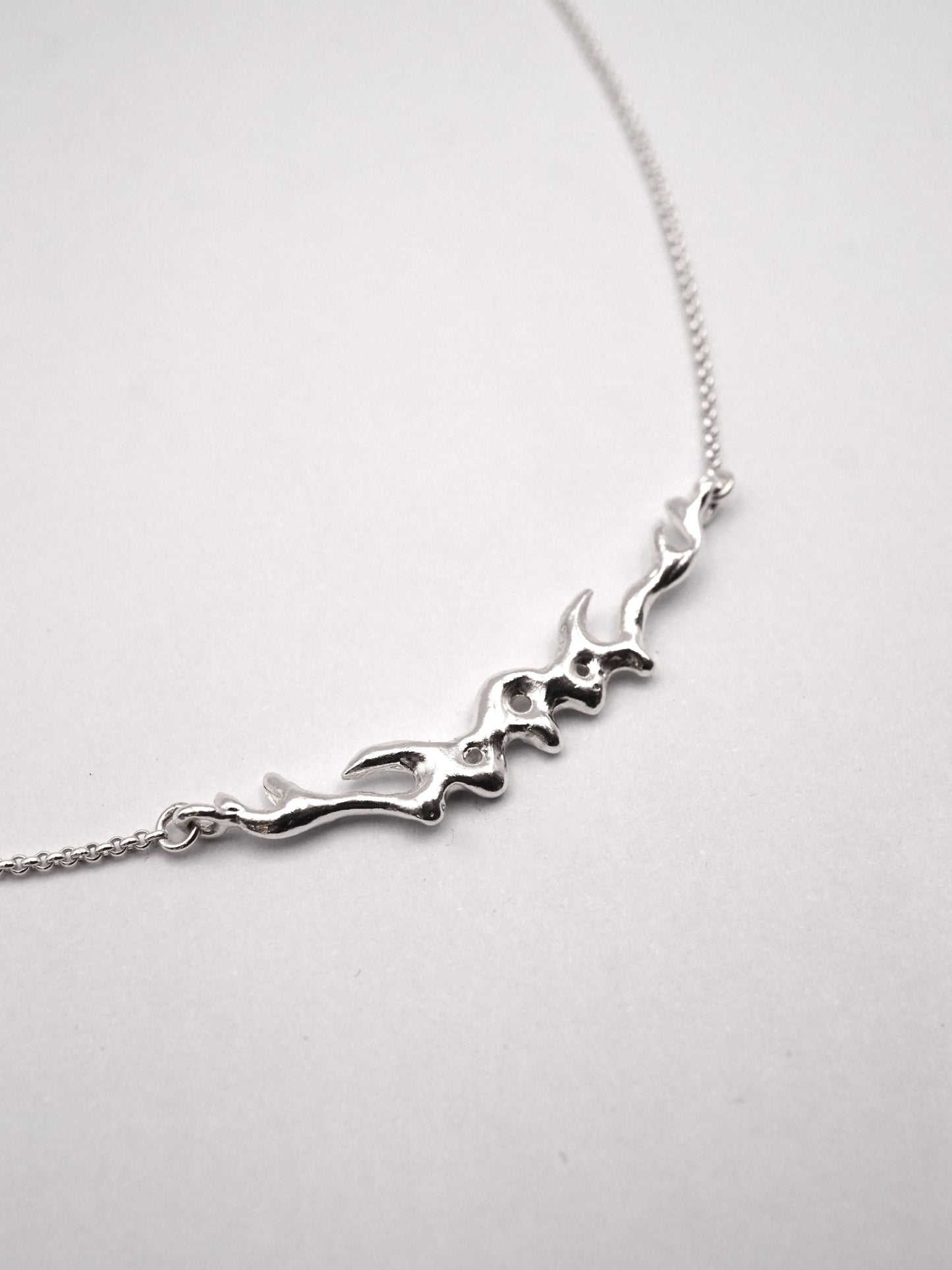 sterling silver TRAMPSTAMP necklace