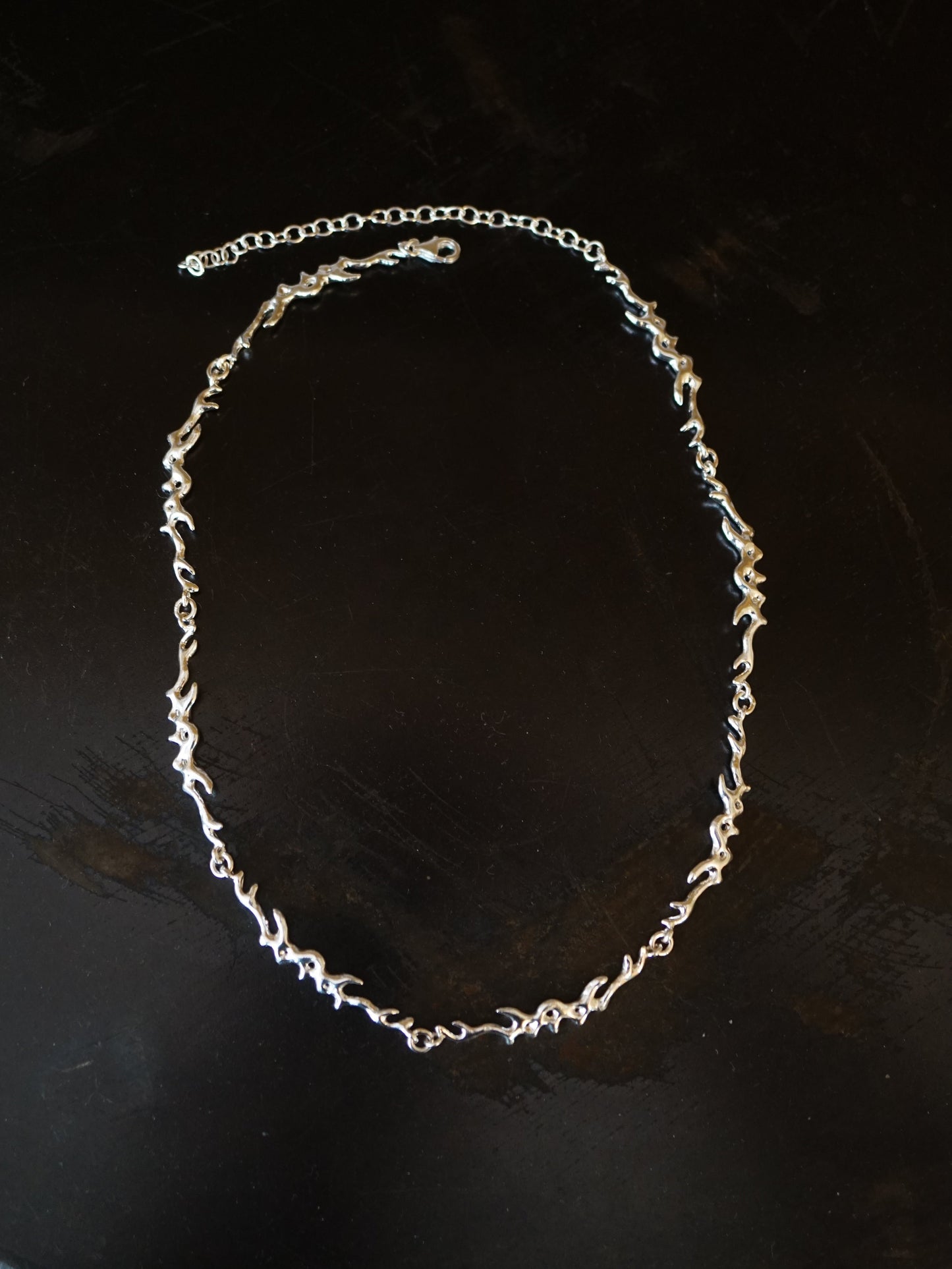 sterling silver TRAMPSTAMP choker necklace