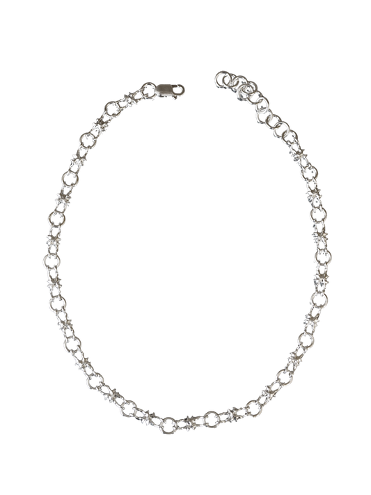 MICROC sterling silver choker necklace