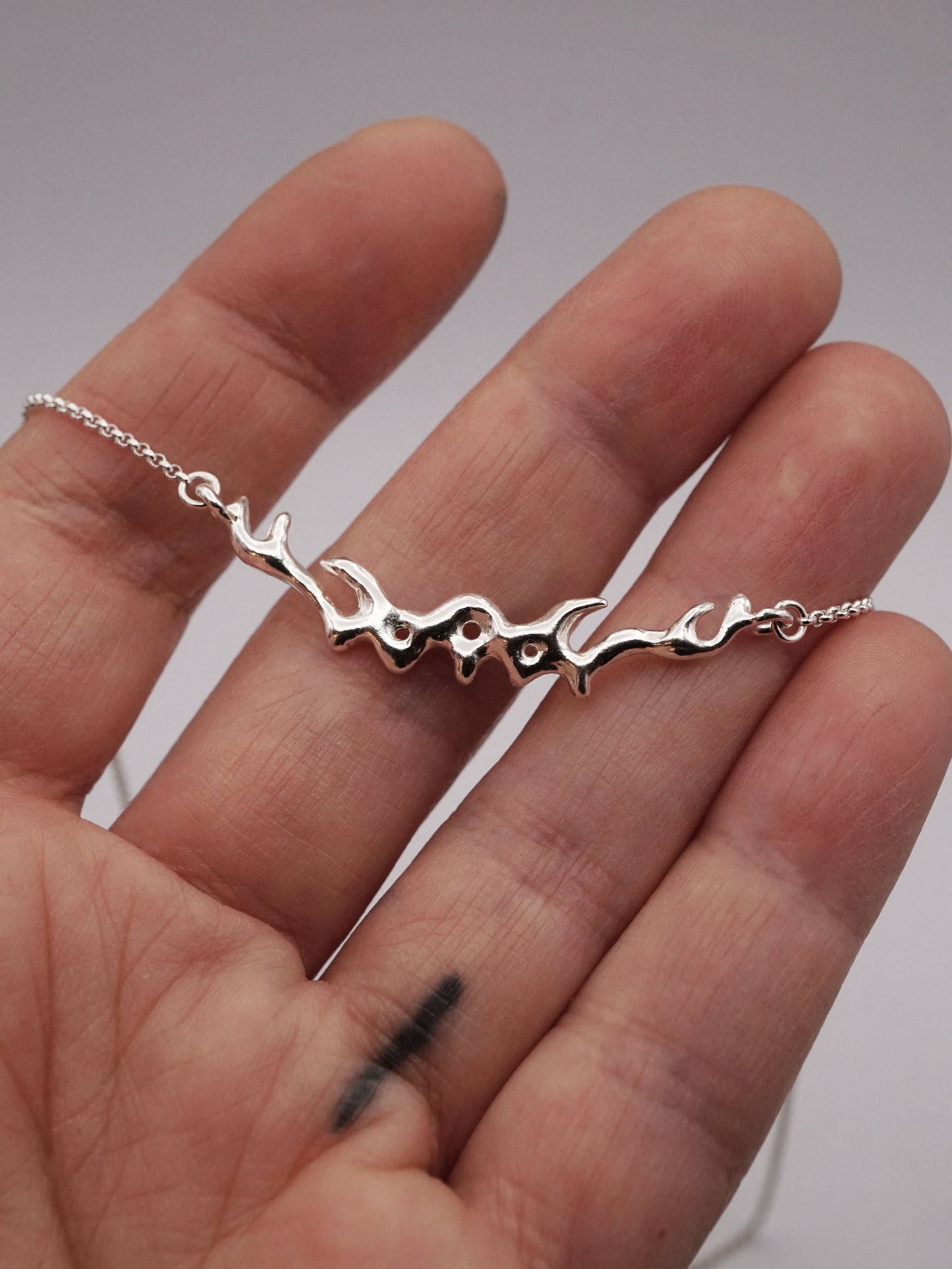 sterling silver TRAMPSTAMP necklace