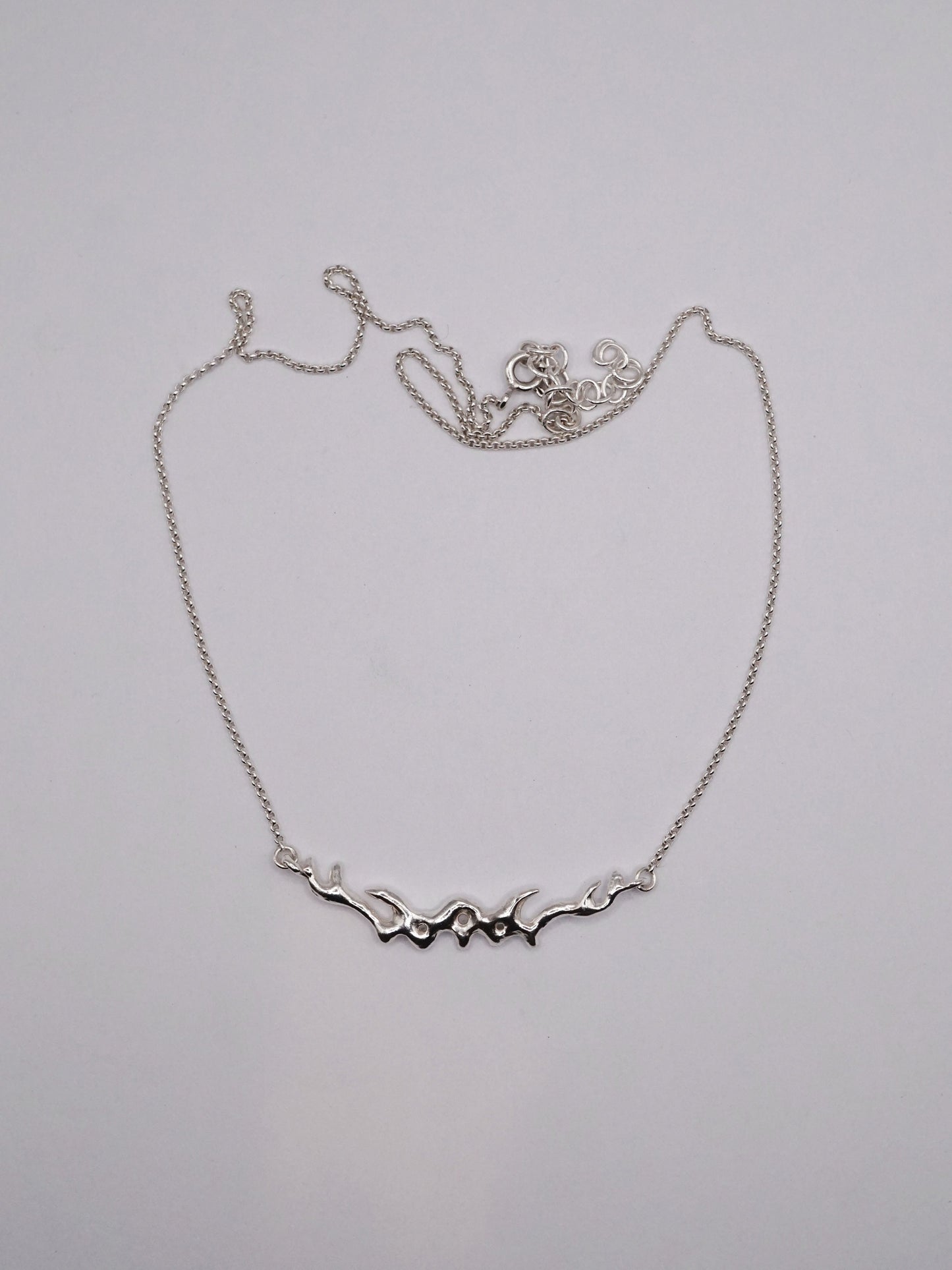 sterling silver TRAMPSTAMP necklace