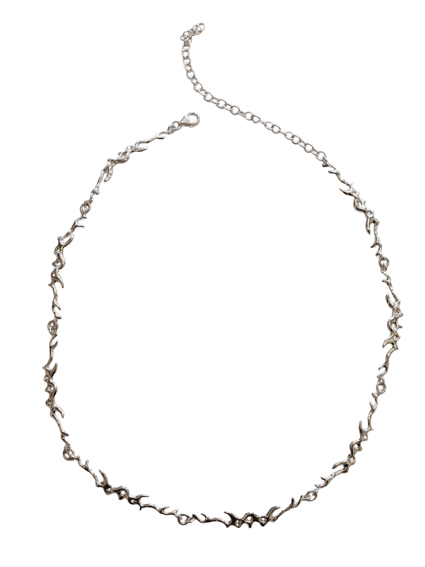 sterling silver TRAMPSTAMP choker necklace