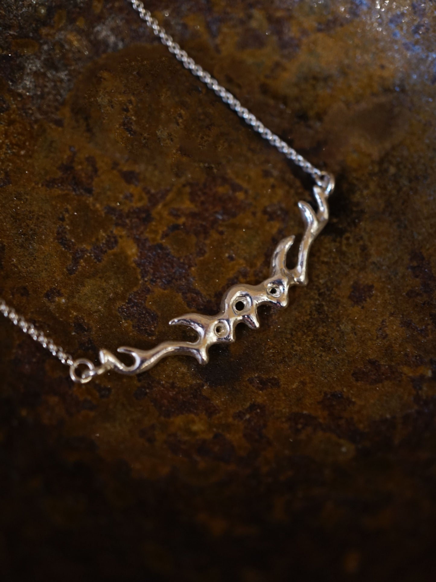 sterling silver TRAMPSTAMP necklace