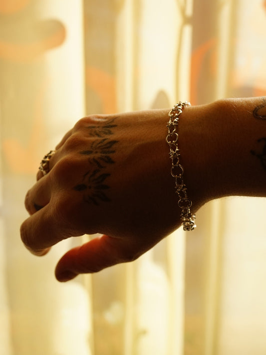 MICROC sterling silver bracelet