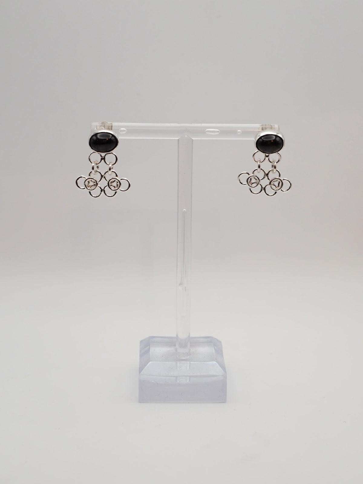 sterling silver TRAME III with star sapphires
