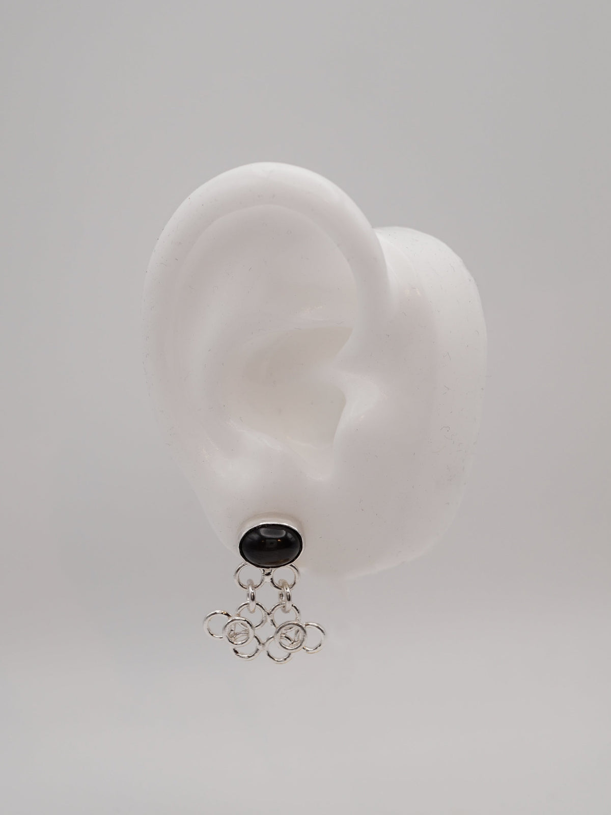 sterling silver TRAME III with star sapphires