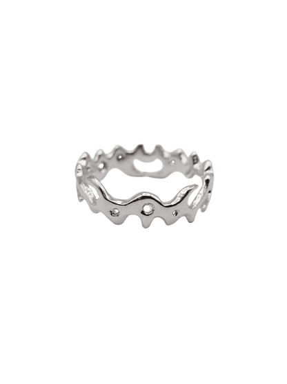 sterling silver TRAMPSTAMP ring