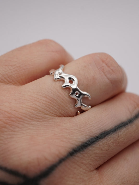 sterling silver TRAMPSTAMP ring