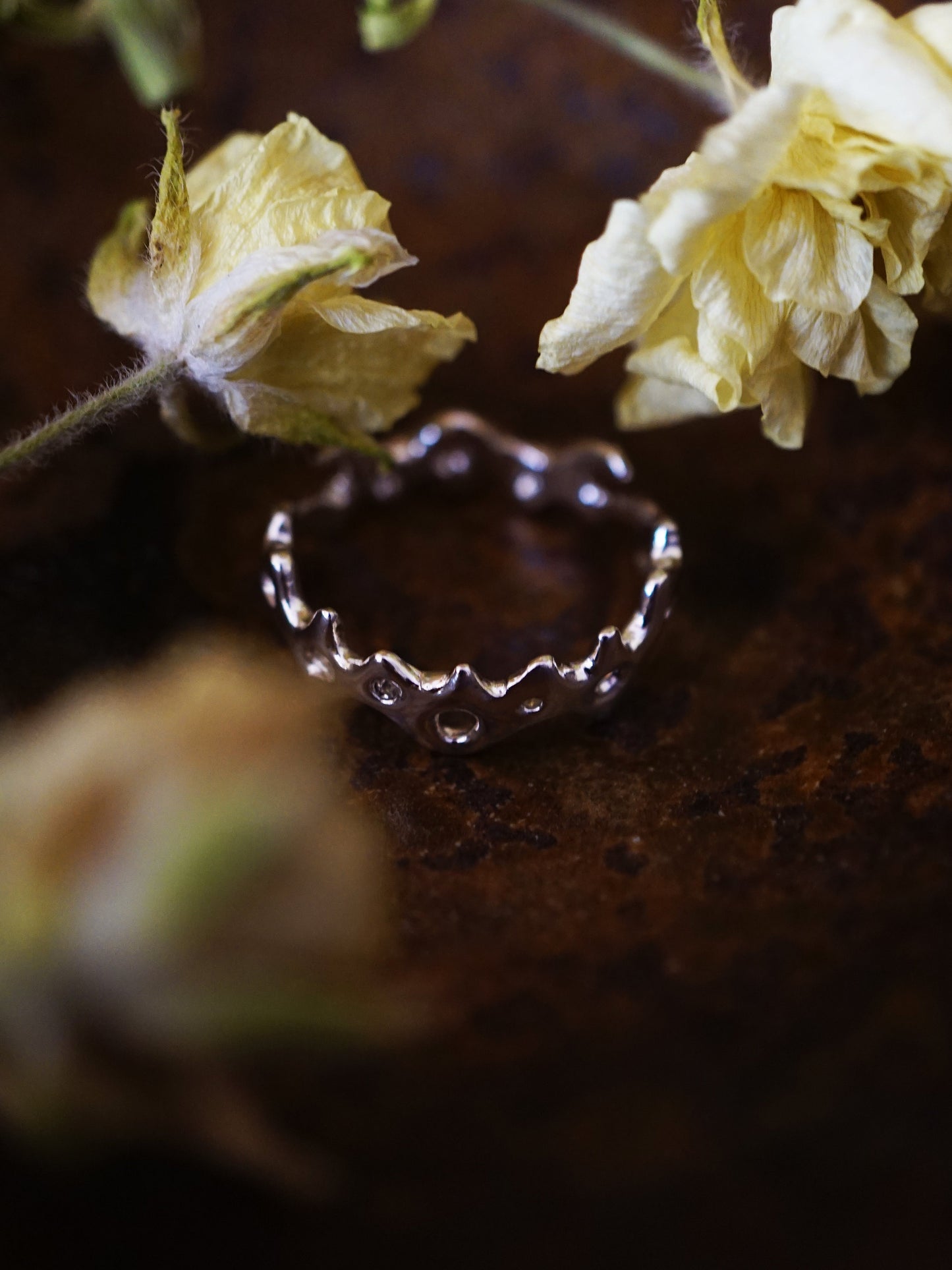 sterling silver TRAMPSTAMP ring