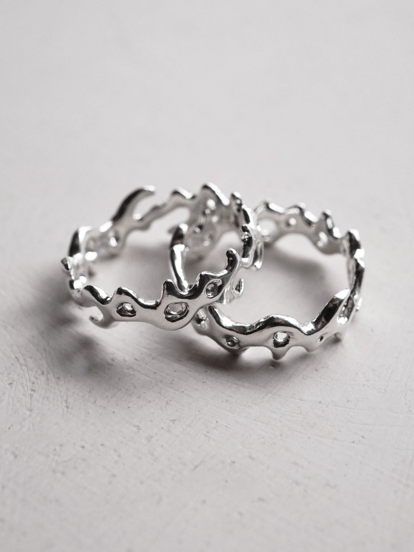 sterling silver TRAMPSTAMP ring