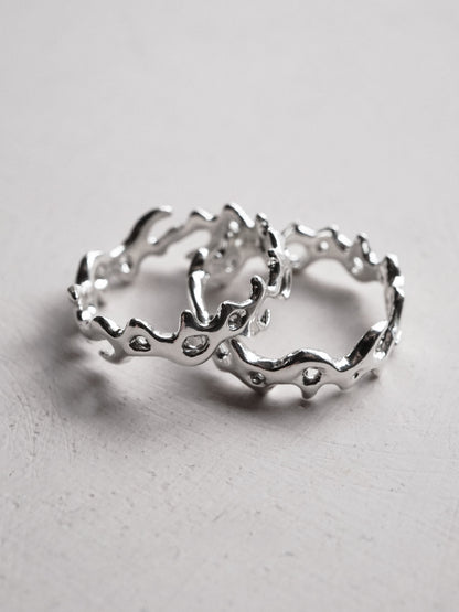 sterling silver TRAMPSTAMP ring