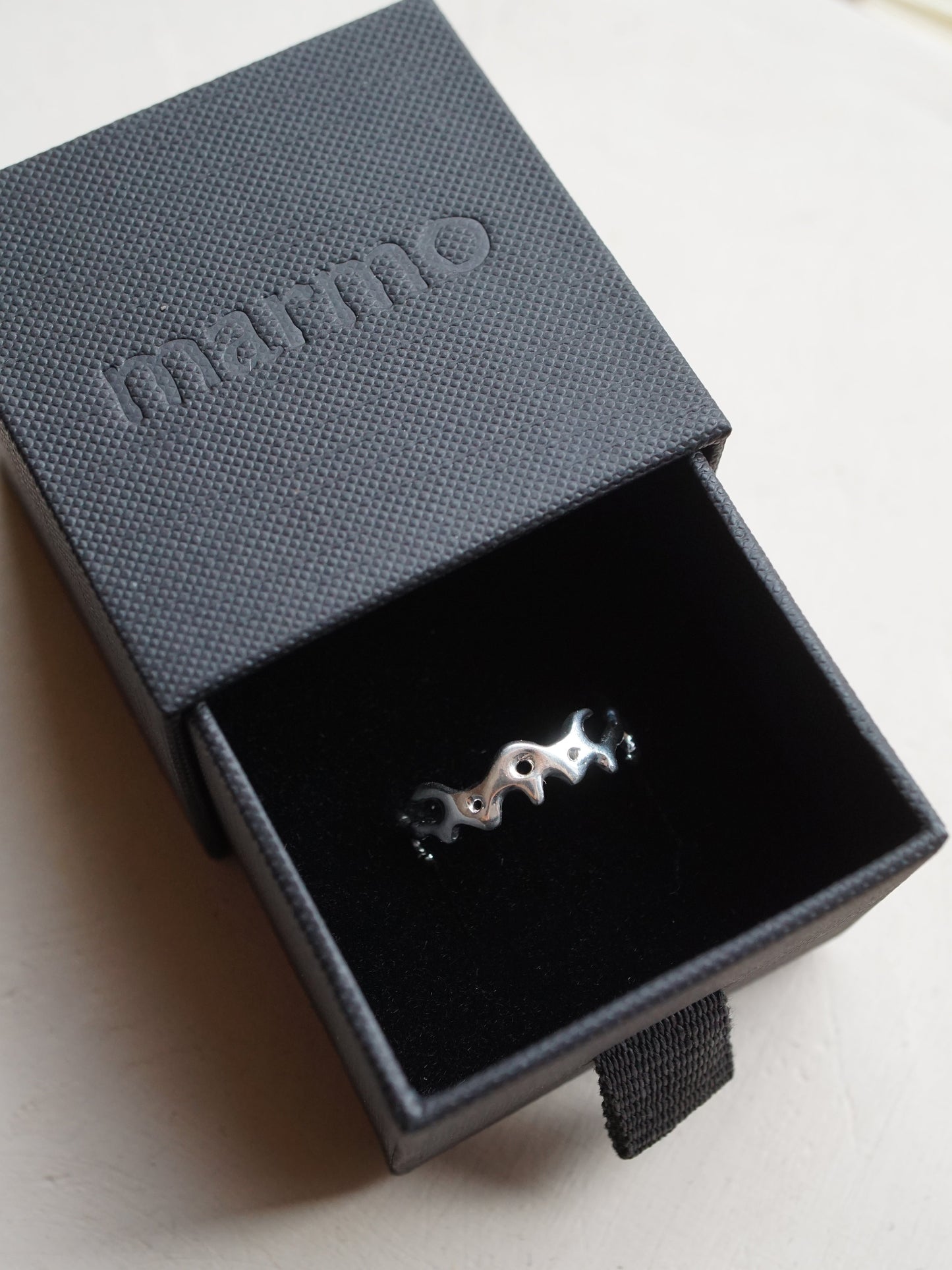 sterling silver TRAMPSTAMP ring
