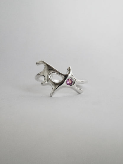 sterling silver BREAKUP ring