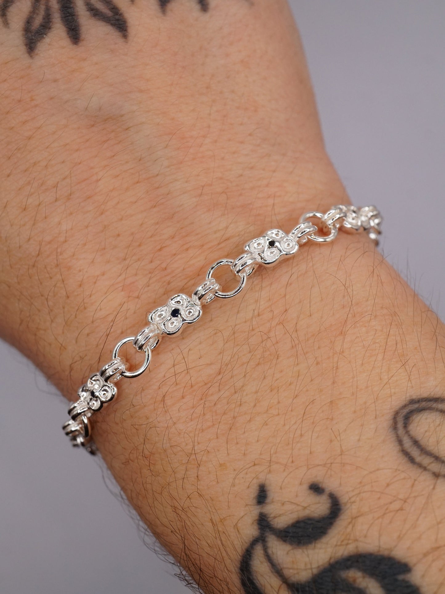 CROQUÉE sterling silver bracelet