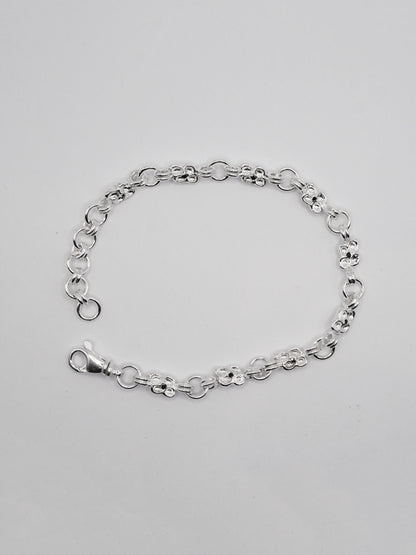 CROQUÉE sterling silver bracelet