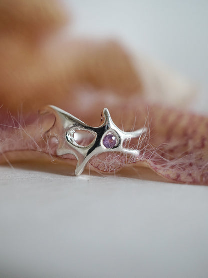 sterling silver BREAKUP ring