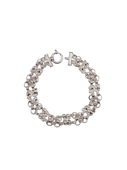 ARMURE sterling silver and dark blue sapphires bracelet