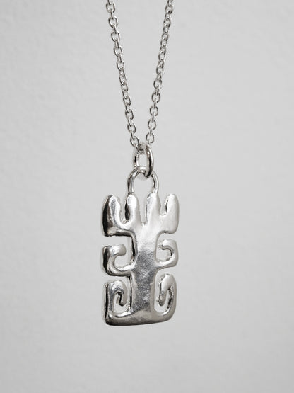 sterling silver BLOOM pendant- ZEPHYR collab