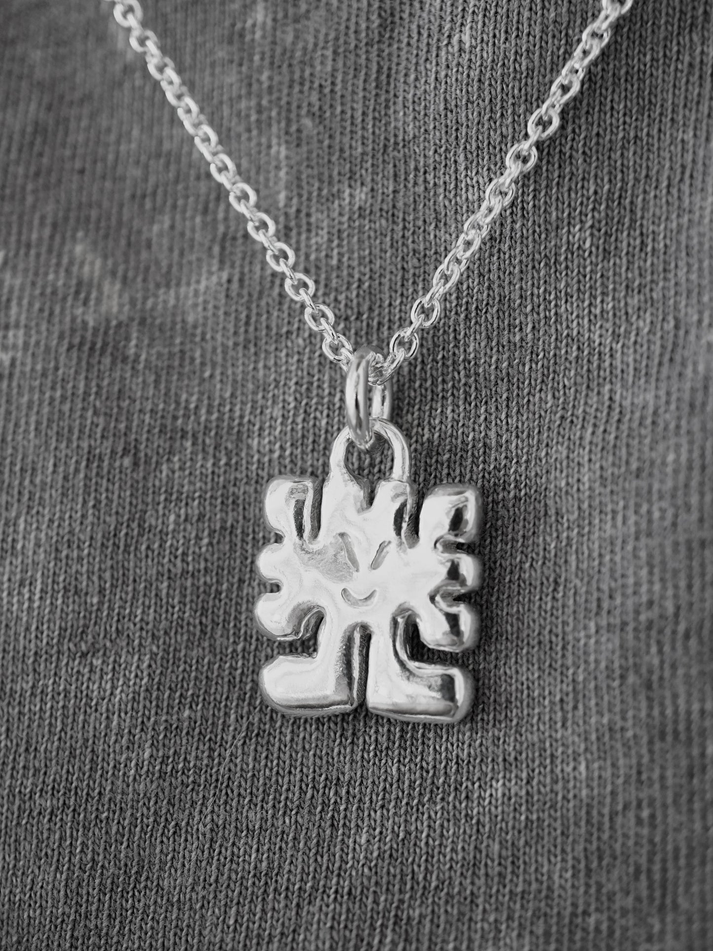 sterling silver MIGNON pendant- ZEPHYR collab