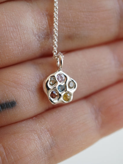 sterling silver OOAK AMAS pendant necklace