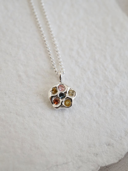 sterling silver OOAK AMAS pendant necklace