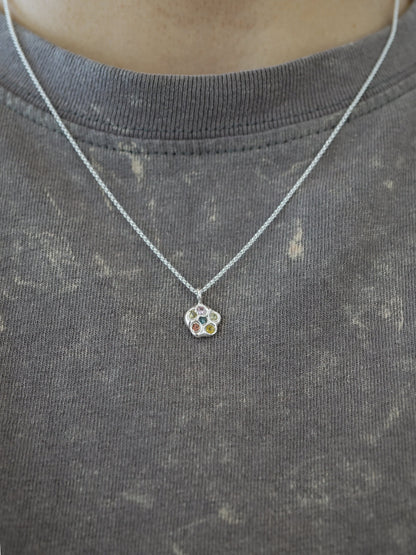 sterling silver OOAK AMAS pendant necklace