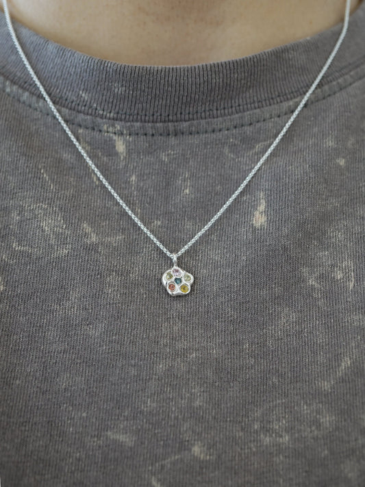 sterling silver OOAK AMAS pendant necklace