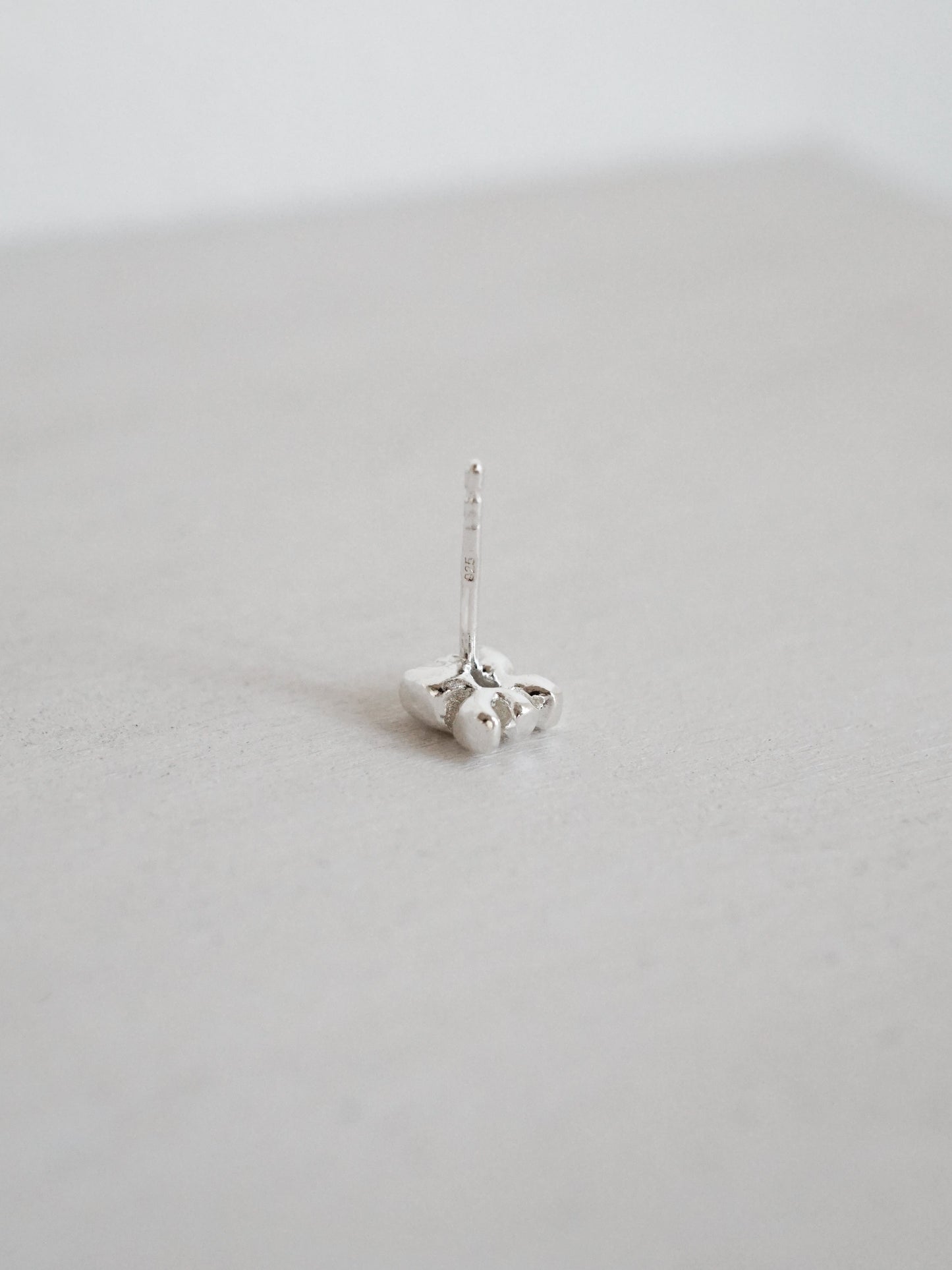 sterling silver FLORAL stud - ZEPHYR collab