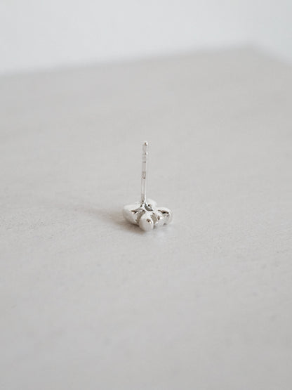 sterling silver FLORAL stud - ZEPHYR collab