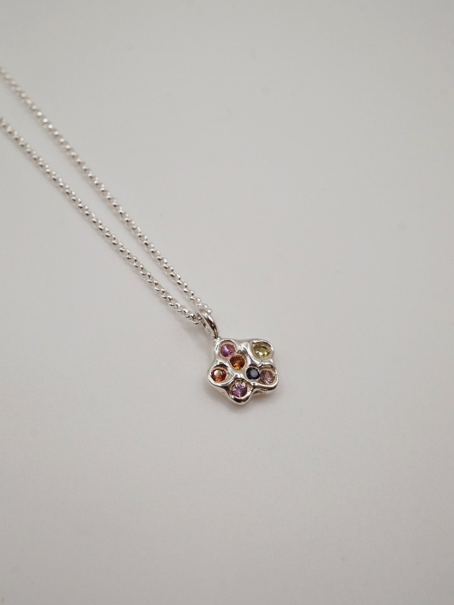 sterling silver OOAK AMAS pendant necklace