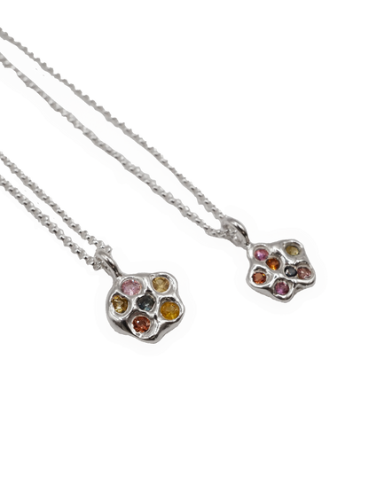 sterling silver OOAK AMAS pendant necklace