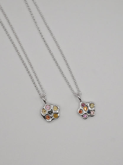 sterling silver OOAK AMAS pendant necklace