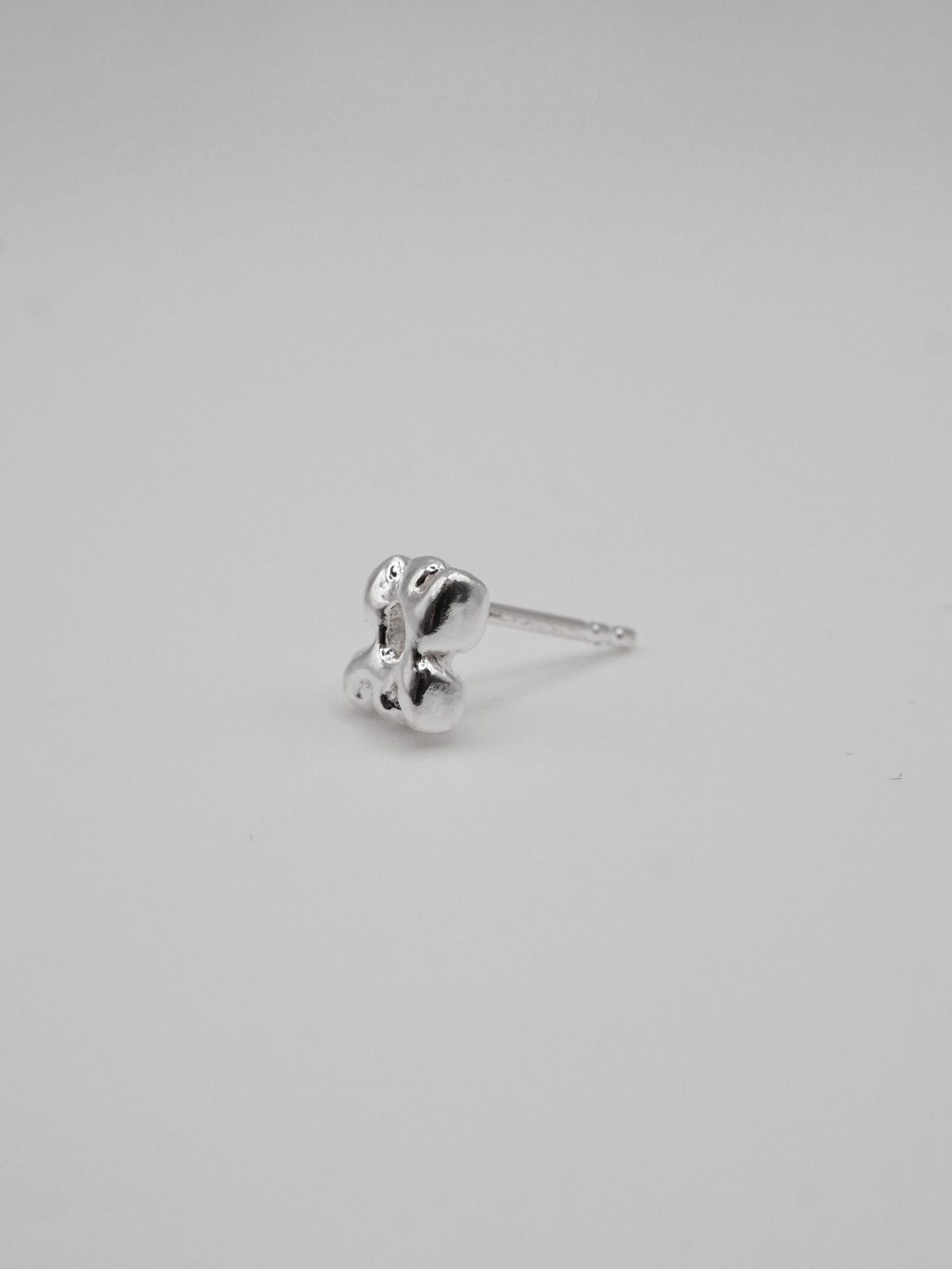 sterling silver FLORAL stud - ZEPHYR collab