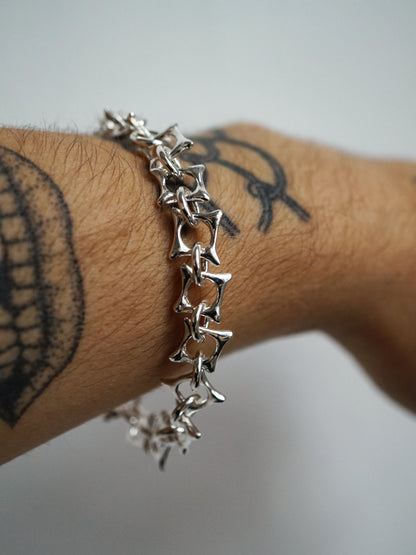 sterling silver CHAINLINK bracelet - ZEPHYR collab