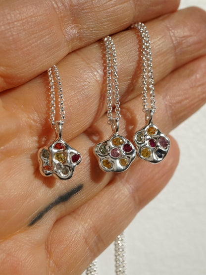 sterling silver OOAK AMAS pendant necklace